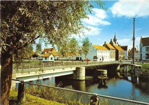 BG5439 damme de brug le pont  belgium