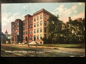 Vintage Postcard 1908 Protestant Hospital Ohio Medical Univ. Columbus Ohio (OH)