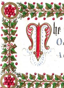 1870 Victorian The Good Old Wish Christmas & New Year's Card Fab! P139
