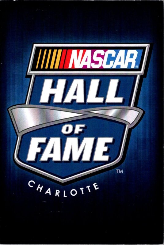 Advertising, NASCAR Hall of Fame Charlotte NC Postcard T80