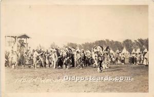 Indian War Dance Lewiston Round Up Indian Unused 