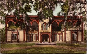 Hand Colored PC Afton Villa Ante-Bellum Home St. Francisville Louisiana~137523