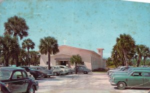 Vintage Postcard 1952 St. John's Roman Catholic Church St. Petersburg Beach Fla.