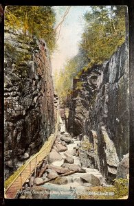 Vintage Postcard 1907-1915 The Flume, Franconia Notch, White Mountains, NH