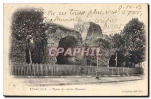 Old Postcard Perigueux Ruins of Roman Arenes