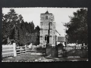 Essex: LAWFORD Church c1970's RP Postcard by Harvey Barton