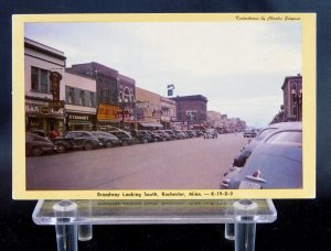 Rochester, MN - Broadway, Looking South - Minnesota