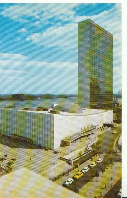 America Postcard - United Nations Building - New York City - Ref 17895A