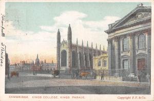 BR80385 cambridge kings college kings parade uk