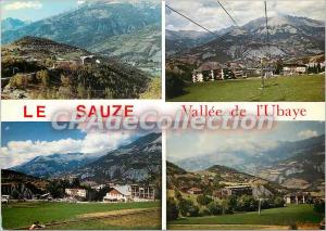 Postcard Modern Barcelonnette Alpes de Haute Provence (alt 1133 m) Le Sauze (...