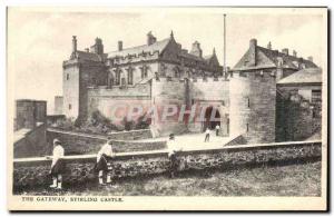 Old Postcard The Gateway Stirling Castle