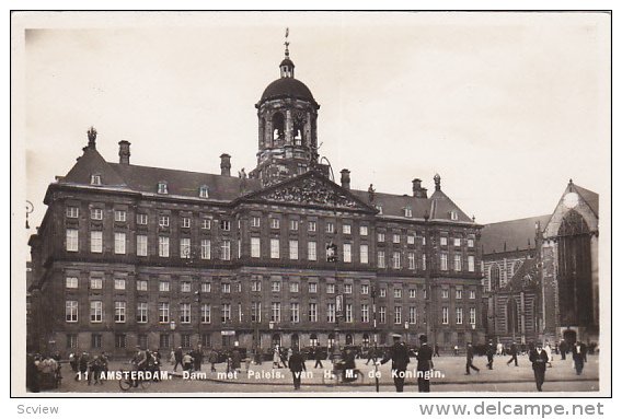 RP, Dam Met Paleis Van H. M. De Koningin, Amsterdam (North Holland), Netherla...