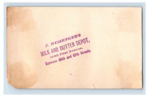 1880s J. Messenger's Milk & Butter Depot Comical Boating Scenes Lot Of 4 F162