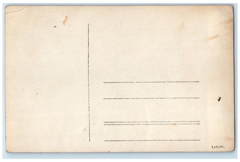 c1910's Barbed Wire On St. Mihiel Front RPPC Photo Unposted Antique Postcard