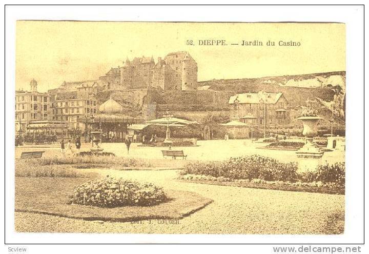 Dieppe , France,00-10s ; Jardin de Casino