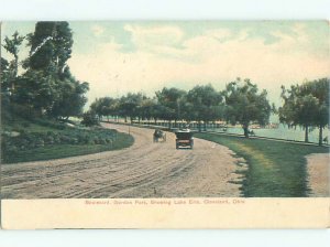 Divided-back GORDON PARK BOULEVARD Cleveland Ohio OH AE4923