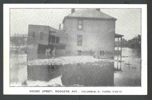 1913 PPC* Disaster Rodgers Ave Flood Columbus Oh Mint