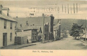 Canada Ontario Main Street Hendschel Postcard 22-6886