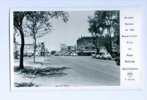 LP40 Paso Robles, California, CA, Postcard, Street Scene, 