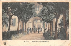 US5463 livorno interno dell opedale militaire hopital military  italy litho