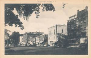 Homer, Cortland County NY, New York - Main Street Business Section - WB