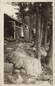 MLA Camp Kenora Ontario ON Linde Real Photo Postcard F64