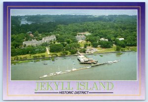 2 Postcards JEKYLL ISLAND, GA~ Historic District JEKYLL ISLAND CLUB HOTEL 4x6