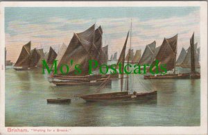 Devon Postcard - Brixham - Boats Waiting For a Breeze RS29776