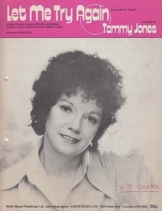 Let Me Try Again Tammy Jones 1970s Sheet Music