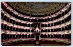Teatro Municipale Interno PIACENZA Italy Postcard
