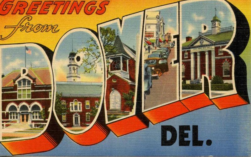 Large Letter - Dover, Delaware