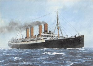 SS Kaiser Wilhem Der Groose Norddeutscher Lloyd Ship 