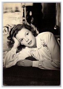 Judy Garland Postcard Continental View Card
