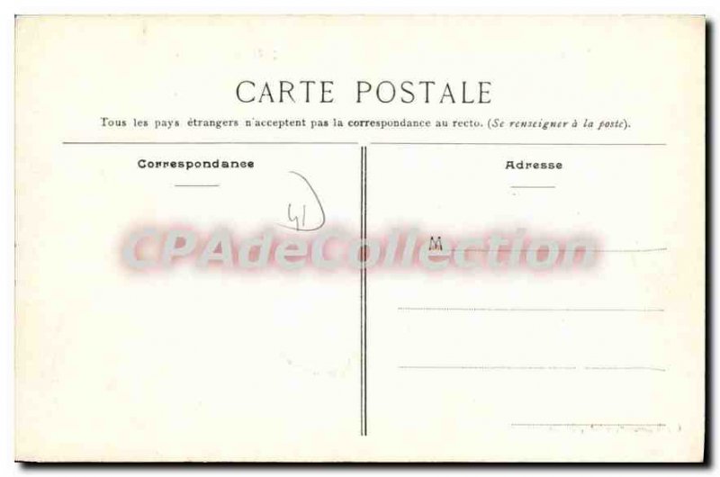 Old Postcard Chateau De Villesavin Facade Meridionale