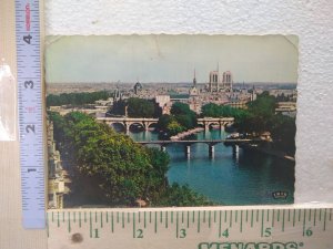 Postcard Notre-Dame et les sept Ponts, Paris, France
