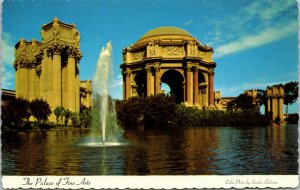 Vtg Palace Of Fine Arts Panama Pacifc Exposition San Francisco CA Postcard