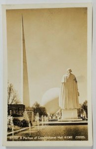 Rppc New York World's Fair A Portion of Constitutional Mall Postcard R10