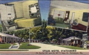 Stiles Motel - Statesboro, Georgia GA  