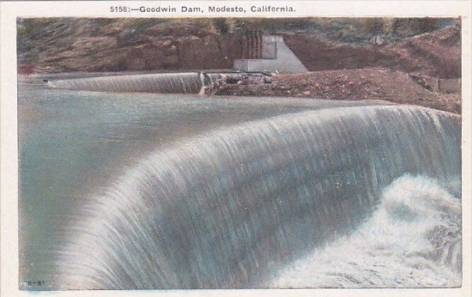 California Modesto The Goodwin Dam
