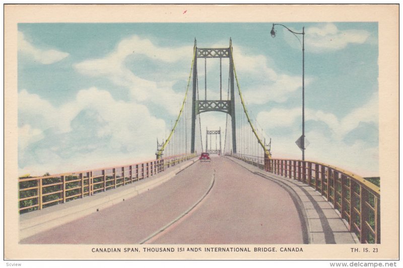 Thousand Islands International Bridge , Canadian Span , Ontario , Canada , 30...