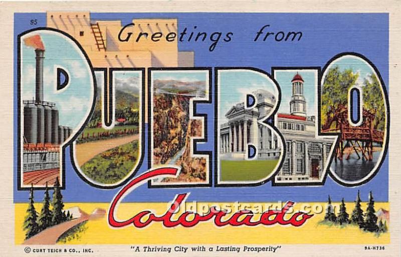 Pueblo, Colorado, CO, USA Unused