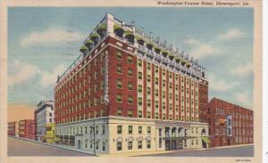 Louisiana Shreveport Washington-Youree Hotel 1958 Curteich