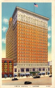 Illinois Chicago Y M C A Hotel 1937 Curteich