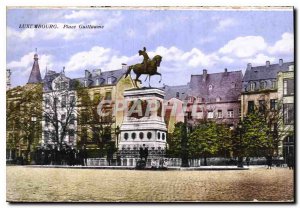 Old Postcard Luxembourg Place Guillaume