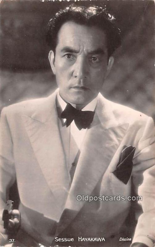 Sessue Hayakawa Movie Star Actor Actress Film Star Unused 