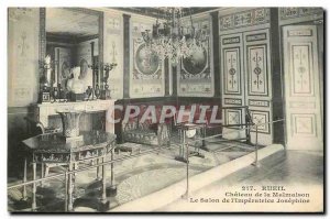 Old Postcard Rueil Malmaison Chateau of The Empress Josephine Salon