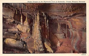 Hindu Temple in the Mammoth Cave of KY Frozen Niagara