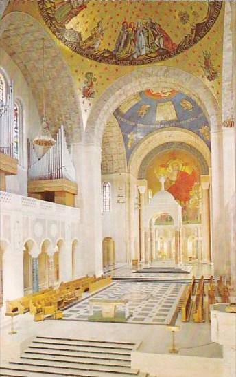 Washington DC The National Shrine Of The Immaculate Conception Sanctuary Of U...