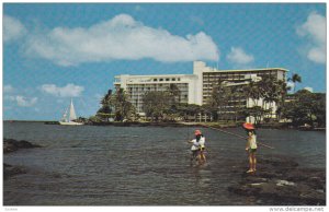 Nanilo Bay , very beautiful in Hawaiian, Hilo, Hawaii, 40-60s