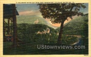 First Promontory - Delaware Water Gap, Pennsylvania
